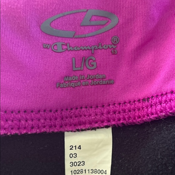 Champion: Athletic Leggings - Sz: L - Picture 2 of 8